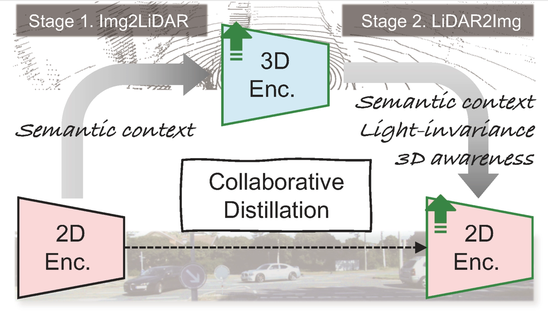 Self-Supervised Collaborative Distillation